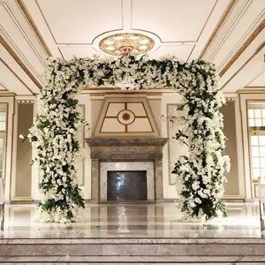decor and more silk flower ceremony arch