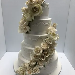 Cascading Fresh Flowers