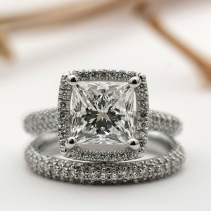 diamont ring and wedding band Wedding Jewelry