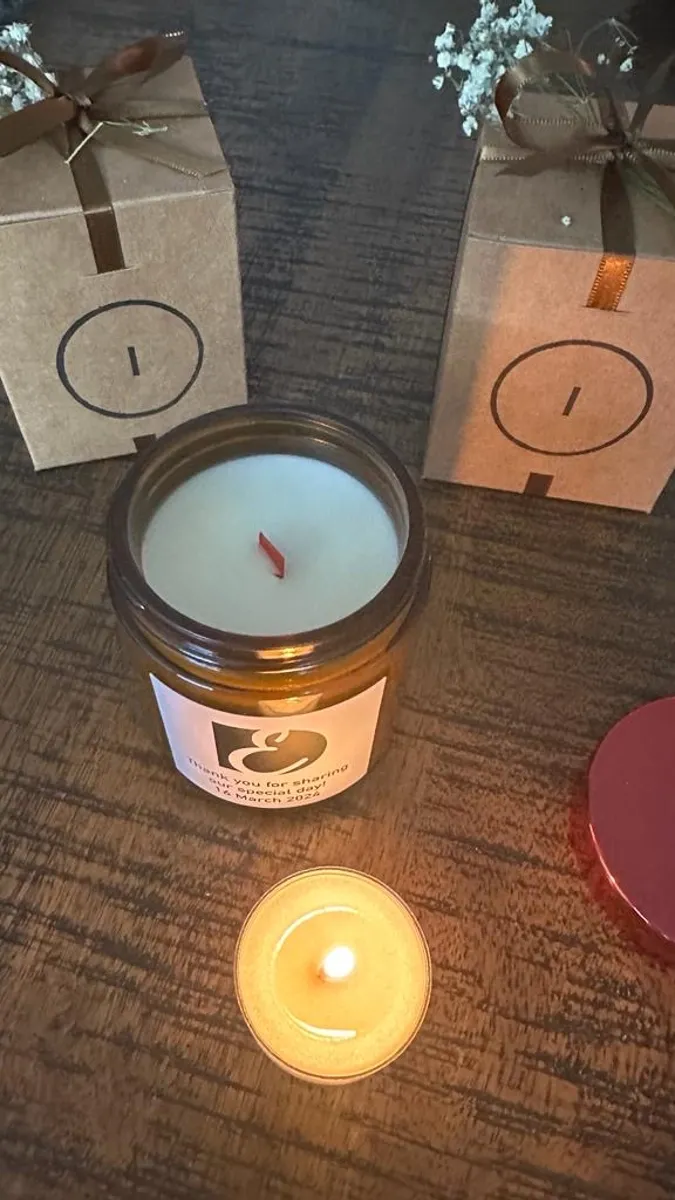 Bougie Rouge wedding canles 1