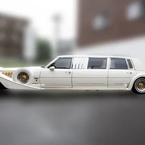 White Phantom Limousine