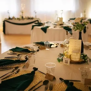 les chalets nature table